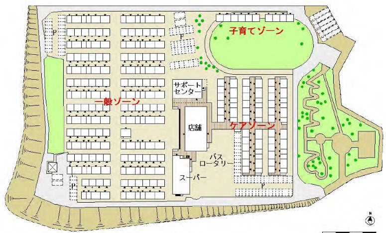 釜石市平田地区におけるコミュニティケア型建設型応急住宅団地の整備