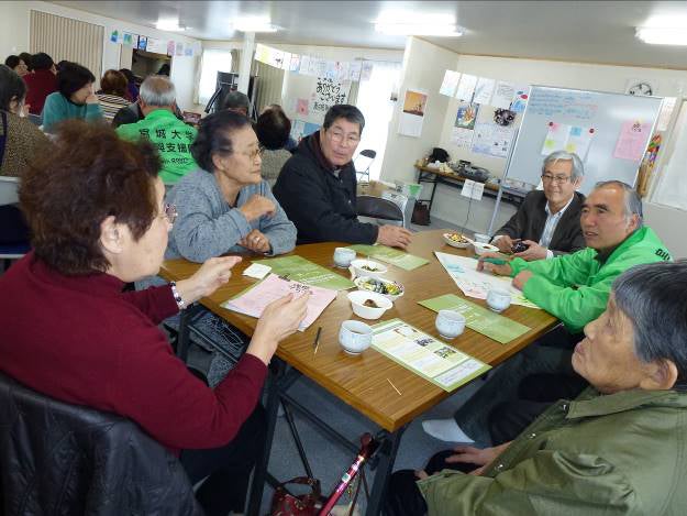 応急仮設住宅等でのコミュニティづくり