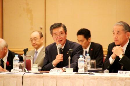 全国経済同友会代表幹事円卓会議における講演