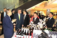 福島物産展への訪問