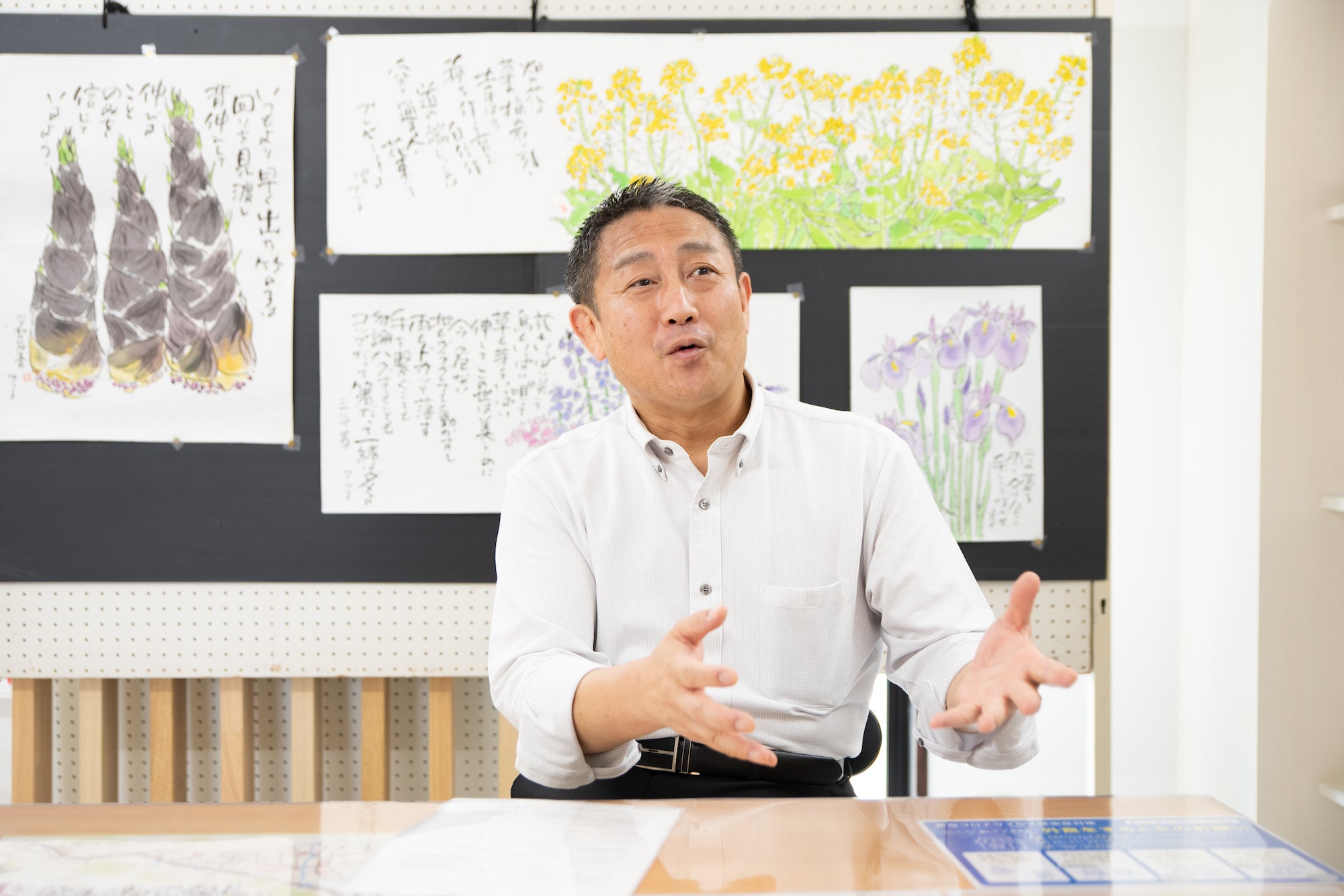 代表取締役の渡辺良一氏