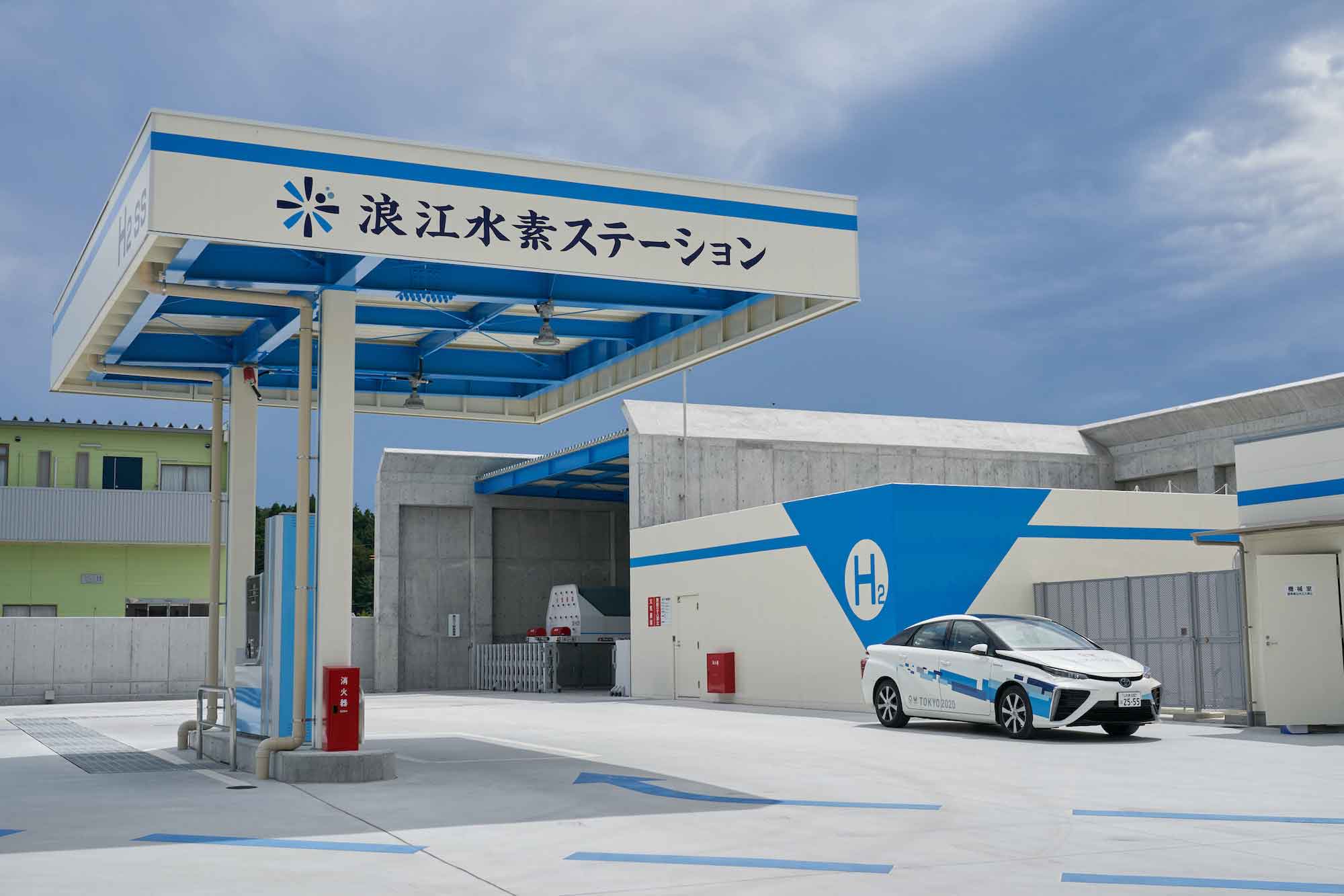 浪江水素ステーションでは1日平均8台の利用がある