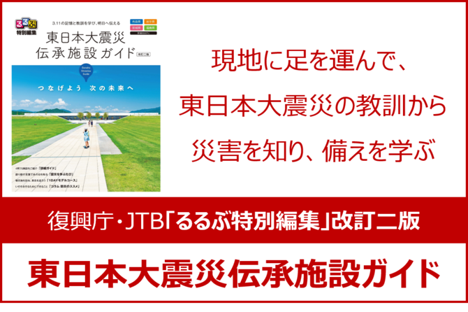 東日本大震災伝承施設ガイドのバナー